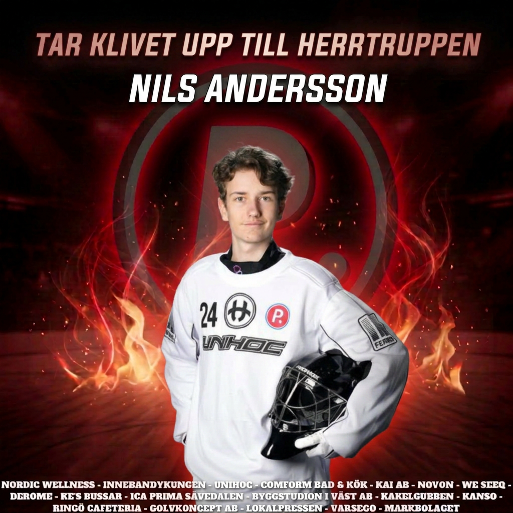 Nils Andersson tar klivet upp till herrtruppen!