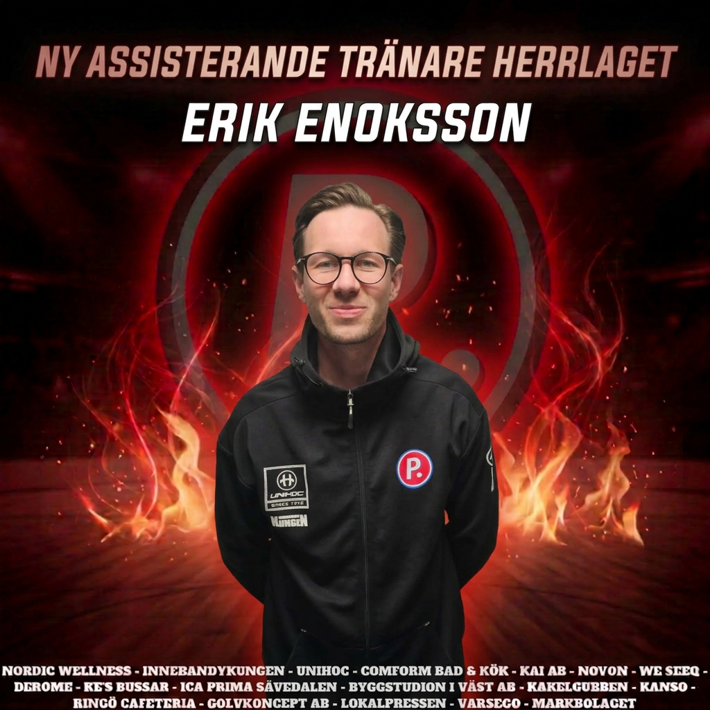 Erik Enoksson ny assisterande tränare till herrlaget!